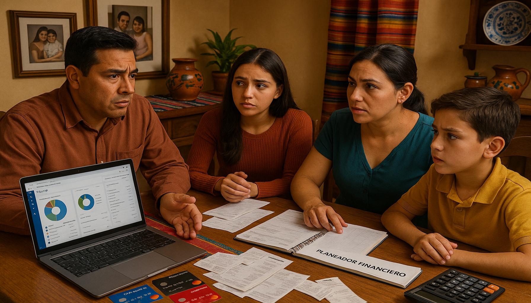 Como los tarjetas de crédito influyen en la planificación financiera familiar en México