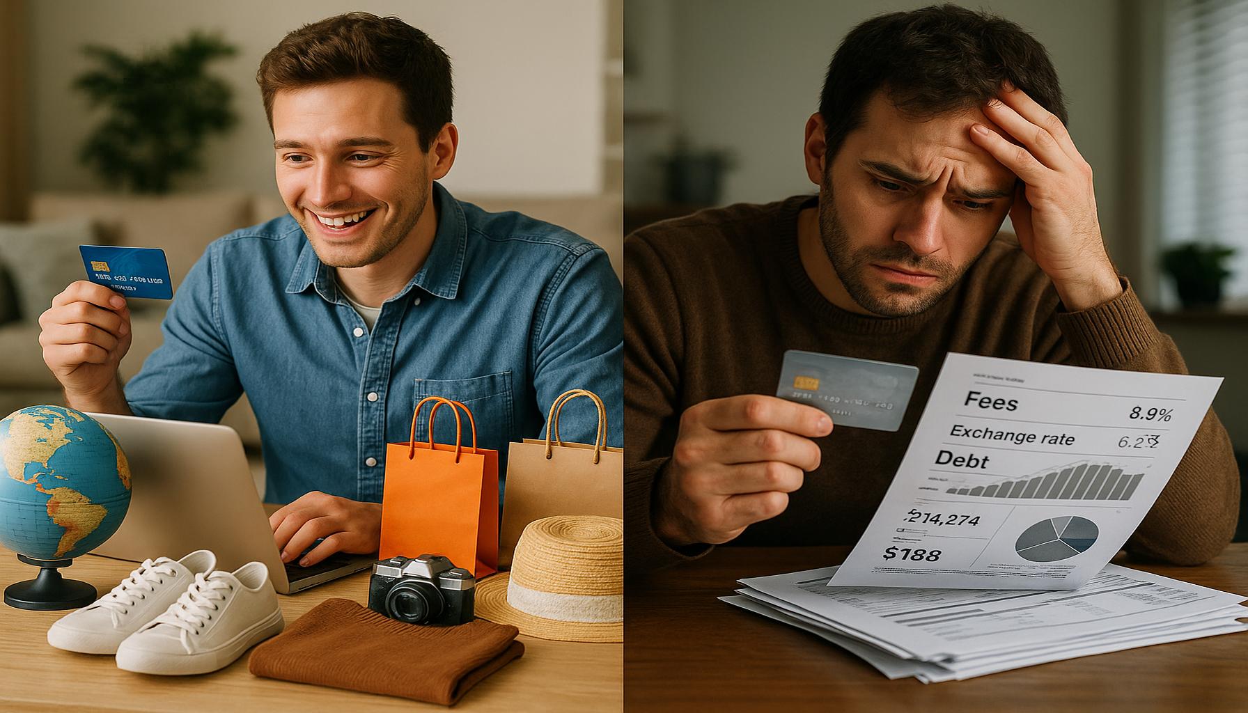 Los beneficios y riesgos del uso de tarjetas de crédito en compras internacionales