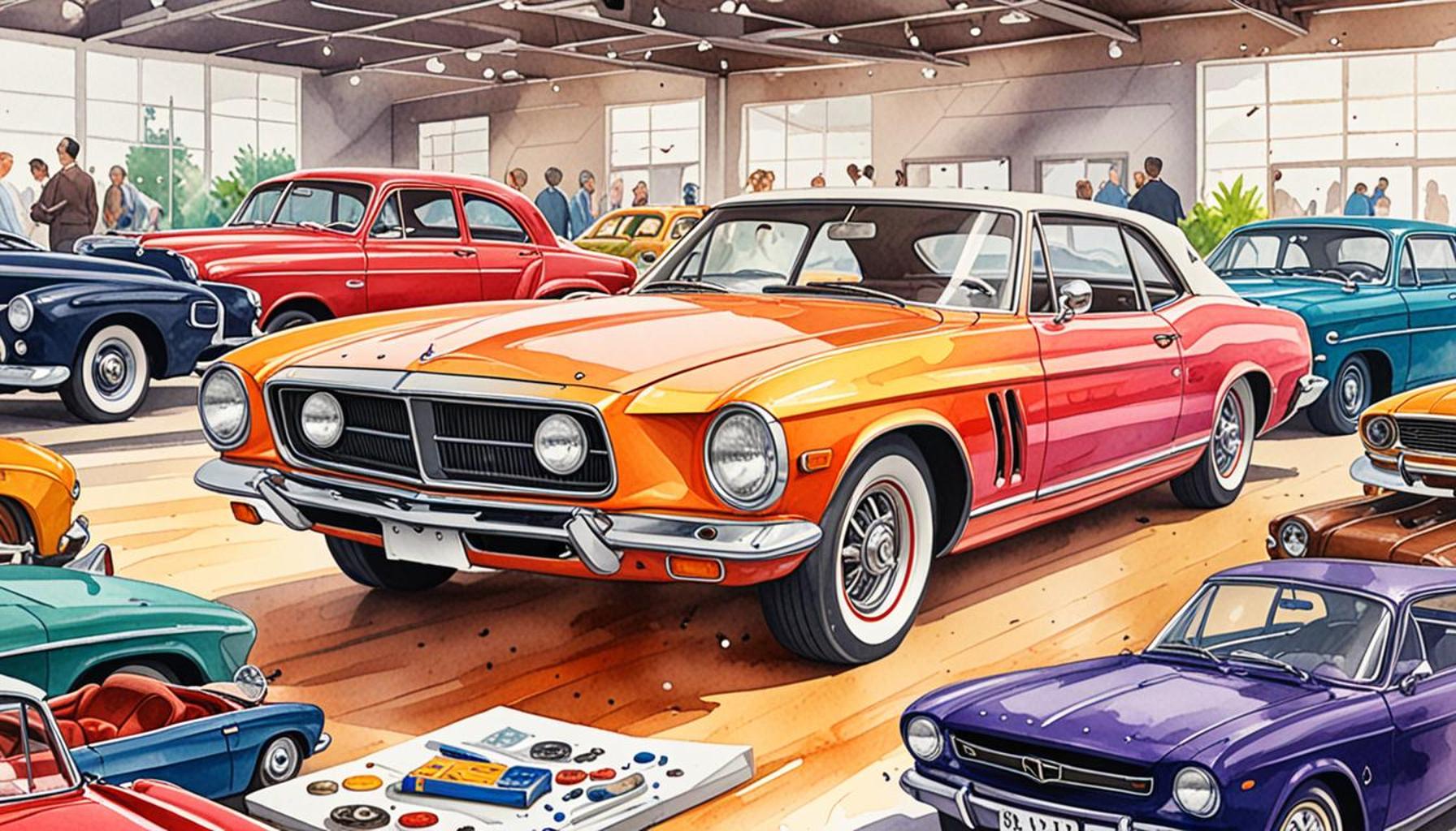Leilões de Carros de Colecionador: Como Identificar Peças Raras e Valorizá-las