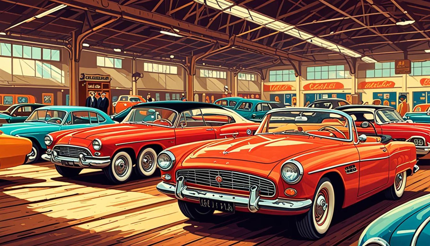 Leilões de carros clássicos: a valorização do vintage no mercado atual