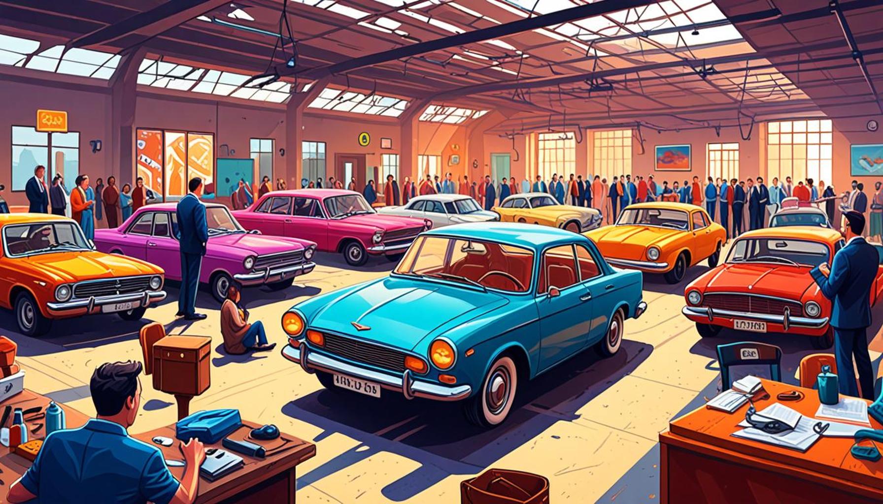 Como escolher o local ideal para realizar a inspeção de um carro antes de arrematar em leilões