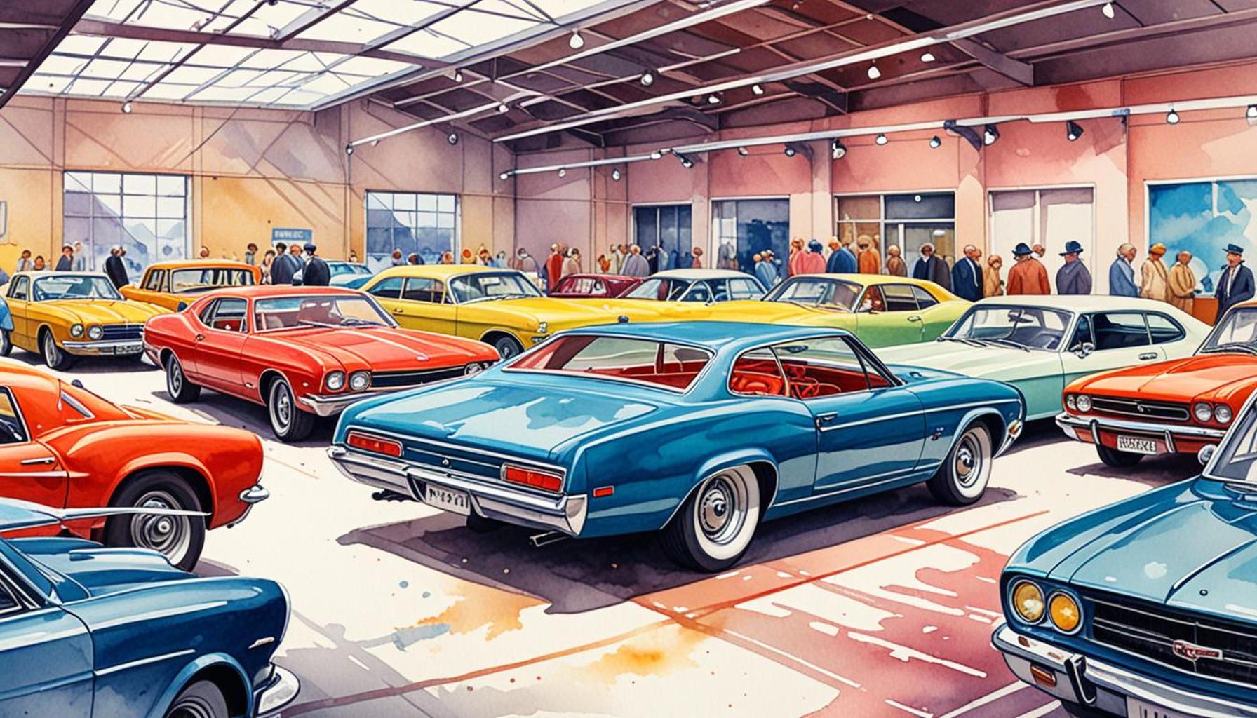 Subastas de coches clásicos: características y diferencias con las subastas convencionales