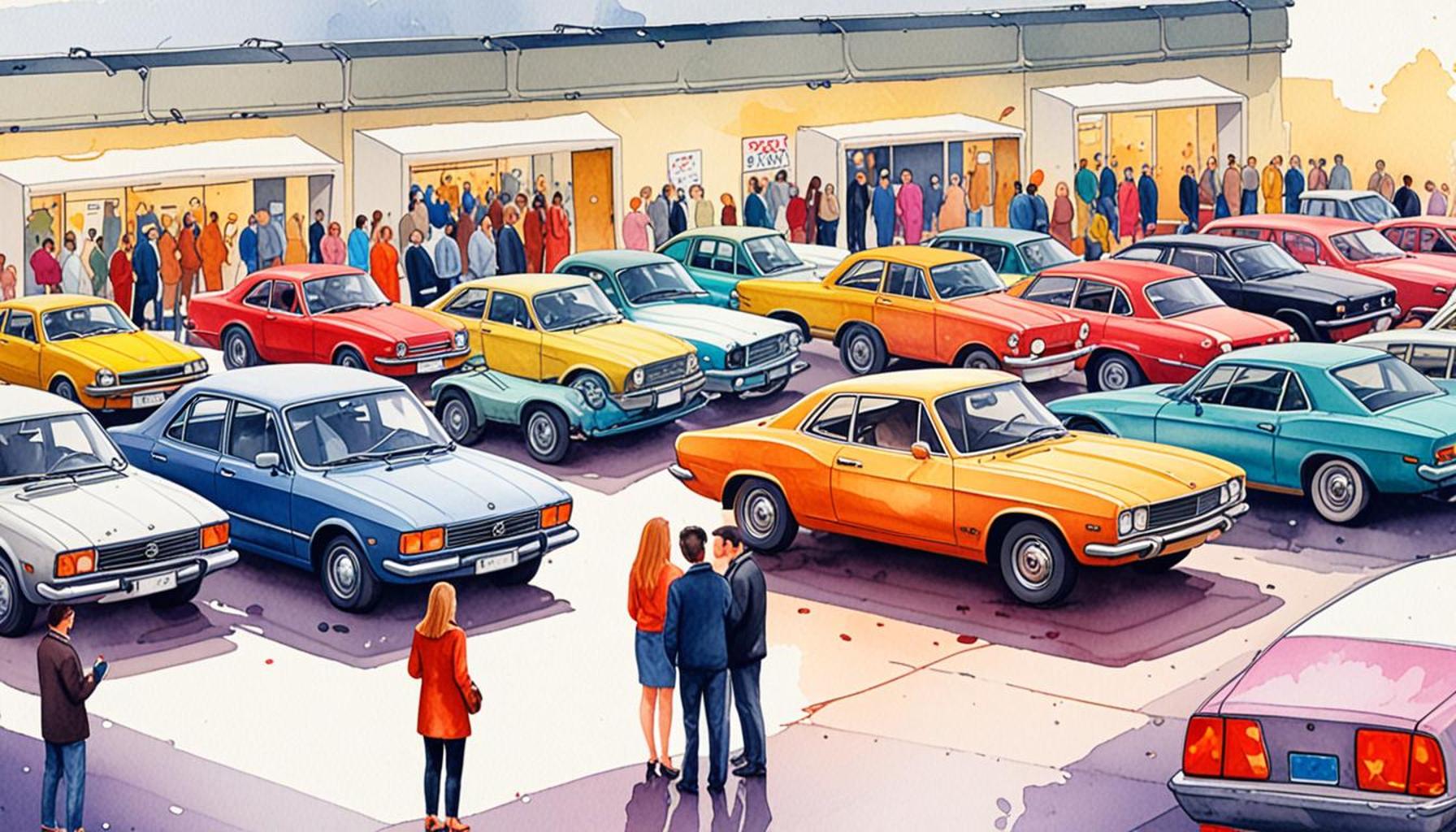 Tipos de subastas de carros: Comparando subastas presenciales y en línea