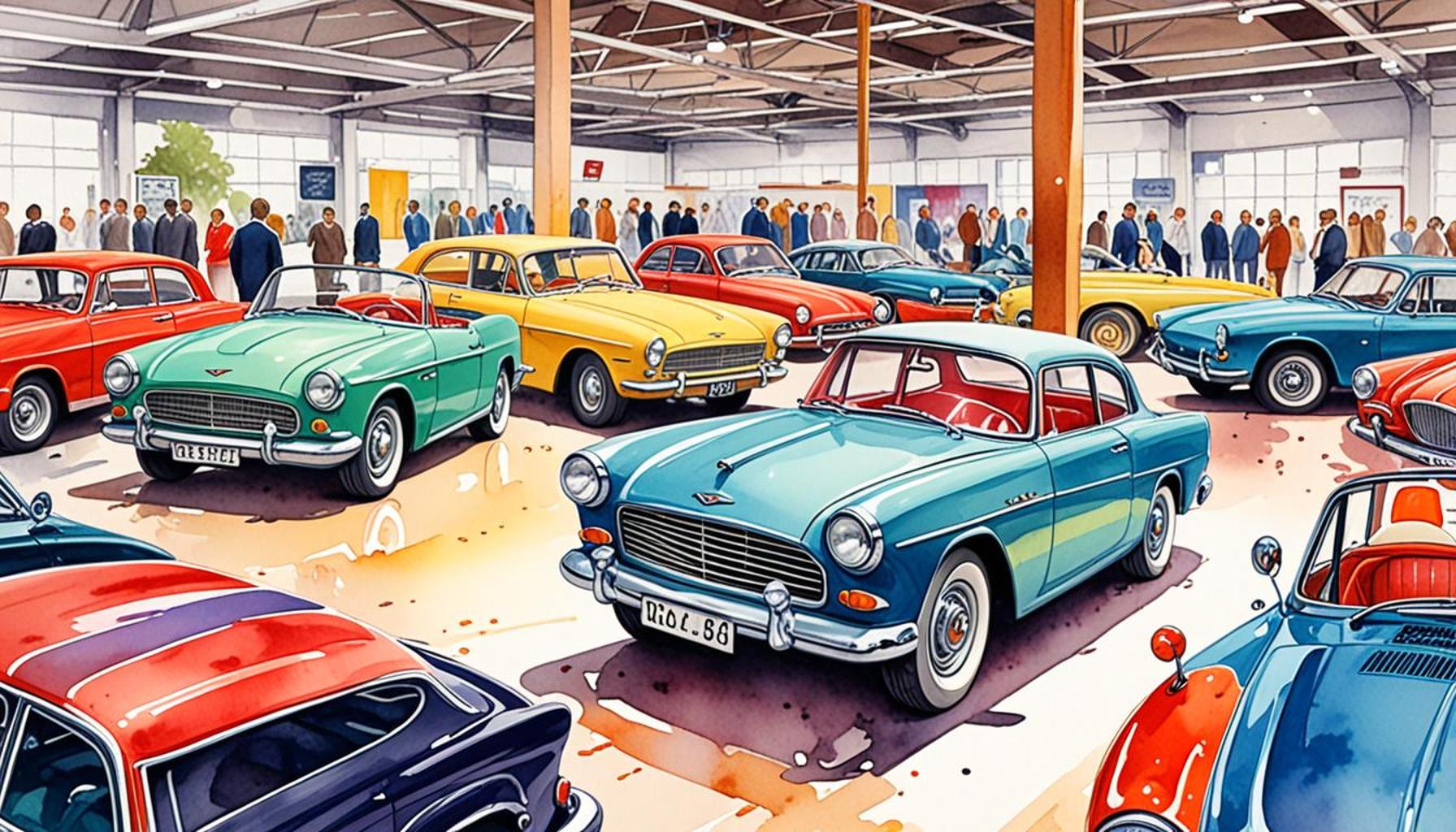 Subastas de coches clásicos: características y valoraciones en el mercado actual