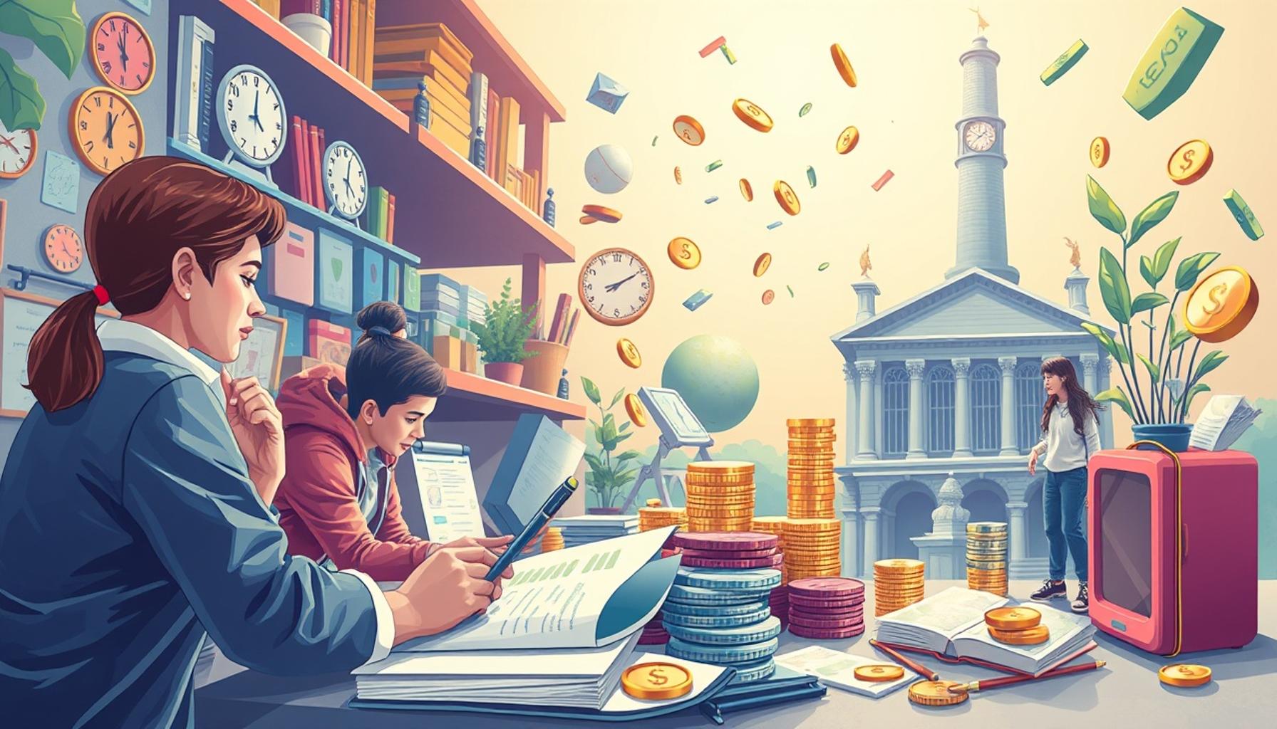 La importancia de la educación financiera en las escuelas: preparando a las futuras generaciones